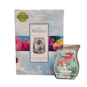 Ariel Scentsy Warmer Disney The Little Mermaid + Ariel Under the Sea Wax Bar